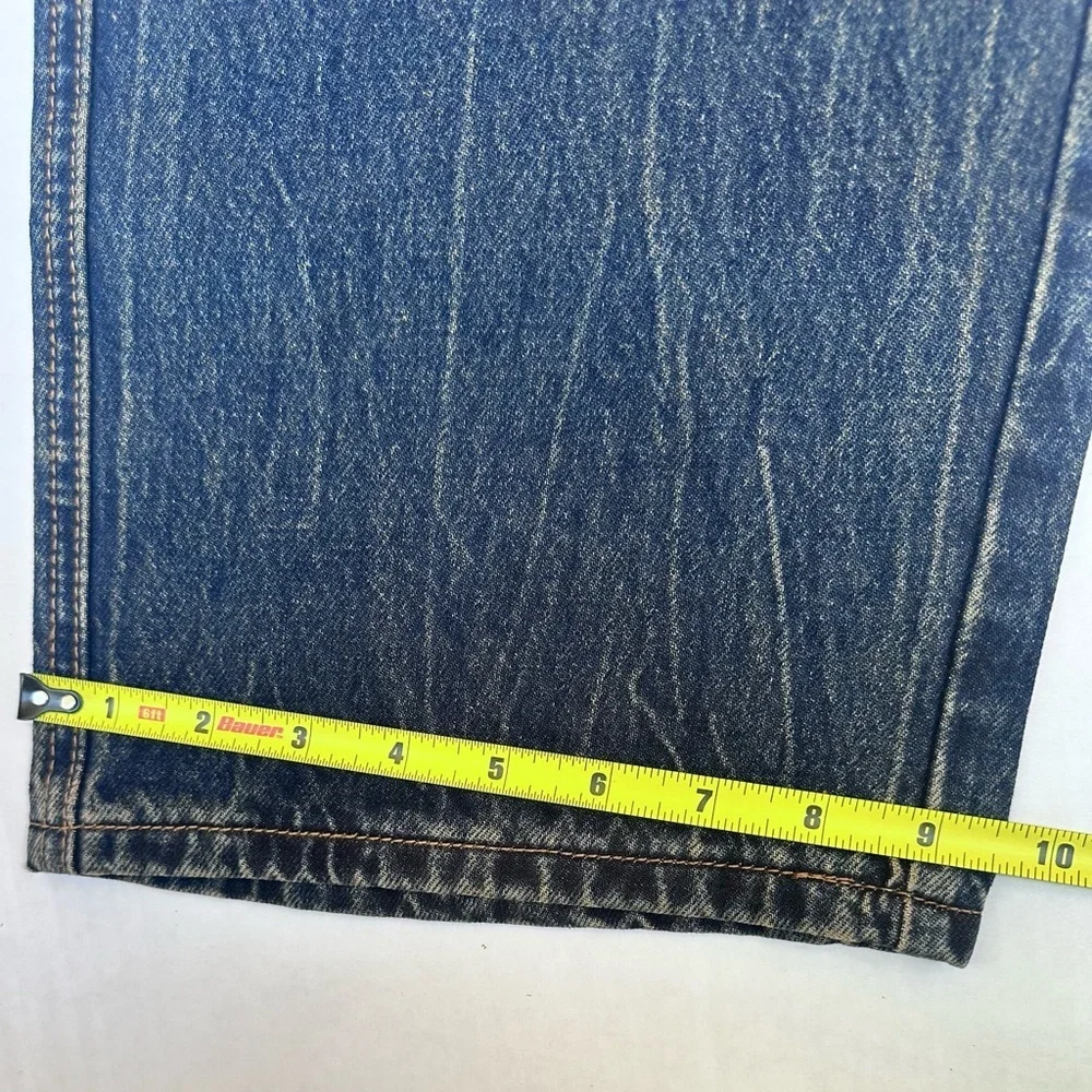Guess Men's Dark Blue Carpenter Relaxed Jeans